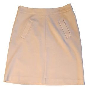 Mario Serrani Italy Straight Pencil Skirt Unlined Stretch Wmn's Size 6 Career